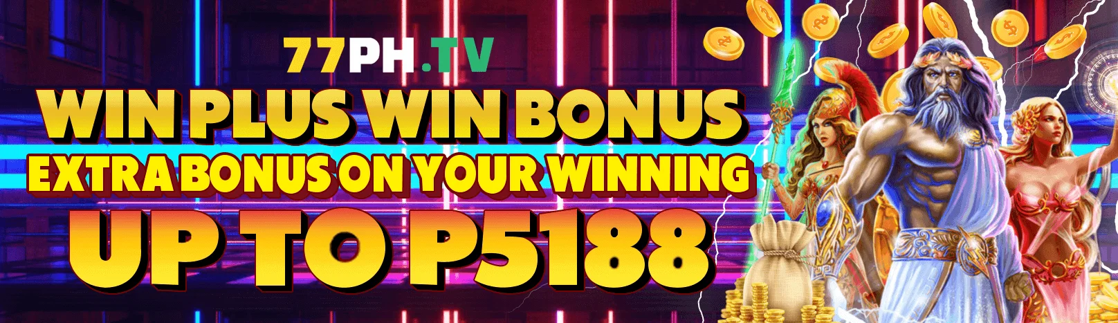 77PH Online Casino Banner - Best Gaming Platform with Fast Withdrawals