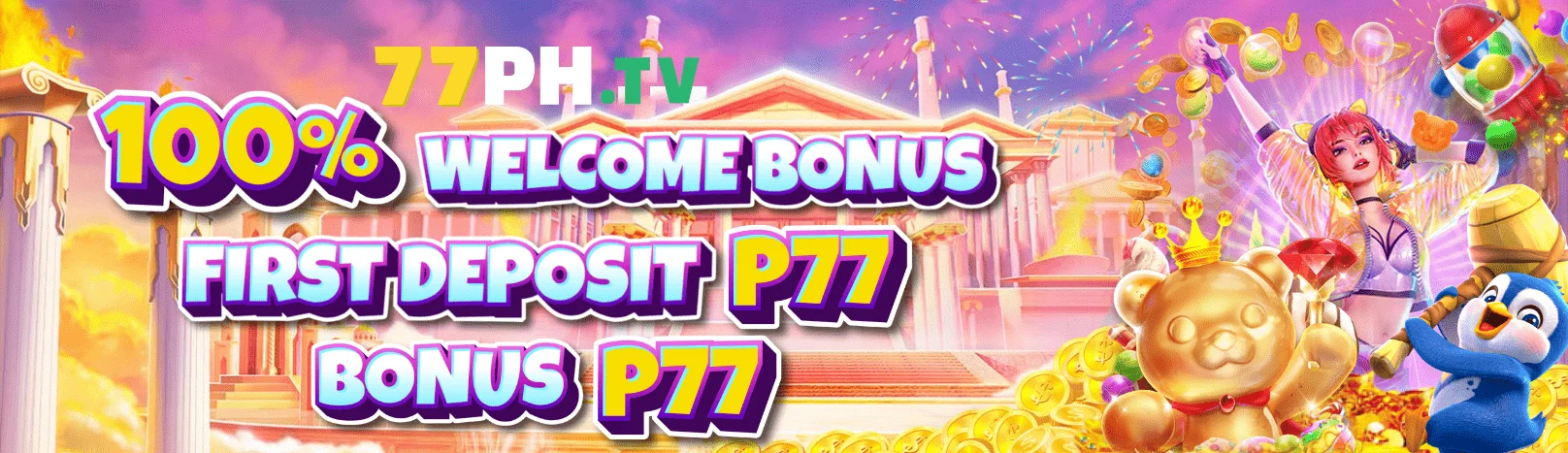 77PH Casino Promotions - Welcome Bonus and Special Offers for Philippine Players