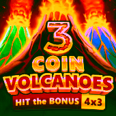 3 Coin Volcanoes - BNG Slot Game at 77PH