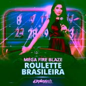 Mega Fire Blaze Roleta Brasileira Live - PT Slot Game at 77PH